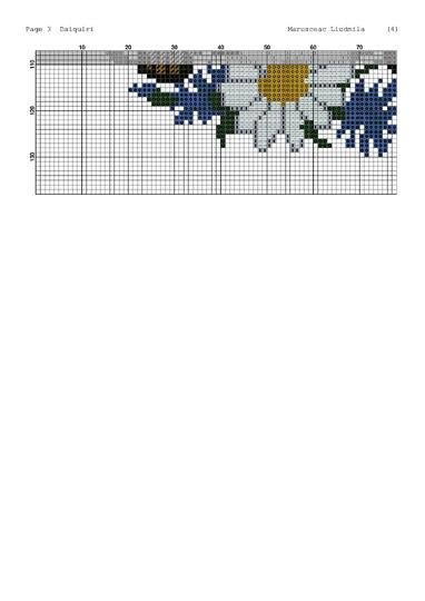 Daisy & Cornflower Butterfly Wreath Cross Stitch Pattern | 250x250 Floral