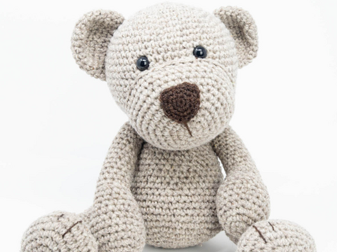 Häkelanleitung Teddybär Jonte