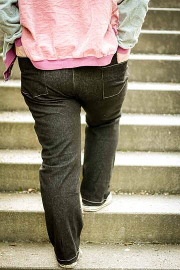 Schnittmuster High Waist Bootcut Jeans "Der blaue Pfad" Damen Gr. 64 - 124