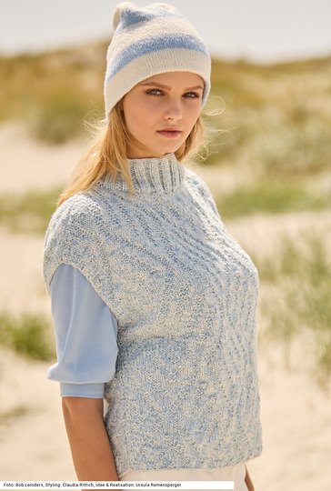 Pullunder und Mütze