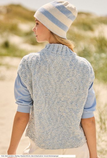 Pullunder und Mütze