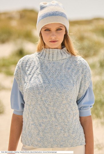 Pullunder und Mütze