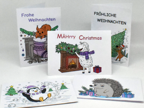 Bastelanleitung Weihnachts-Pop-Up-Bundle – 5 Kartenmotive