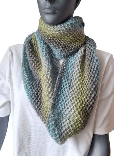 Strickanleitung kuschlig warmer Loop, Rundschal, Schal   #346