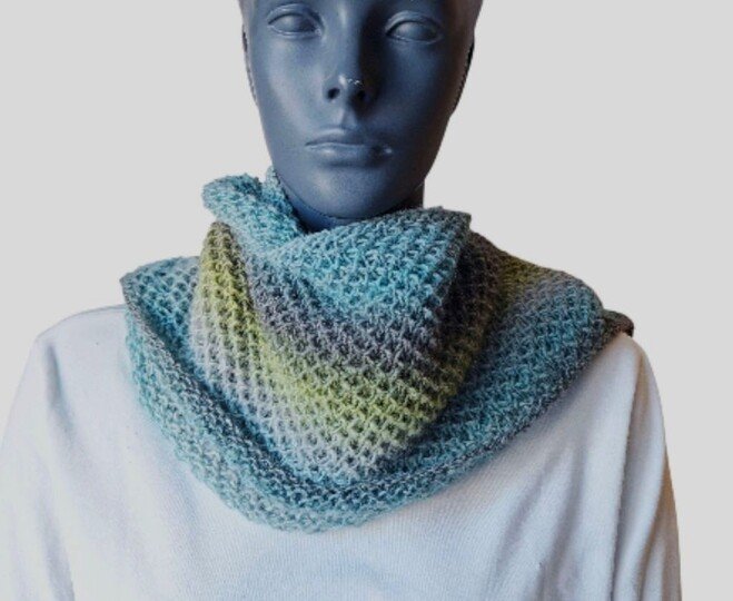 Strickanleitung kuschlig warmer Loop, Rundschal, Schal   #346