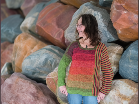 Frauhohmanns Häkelpullover „BrombeerStrauch“