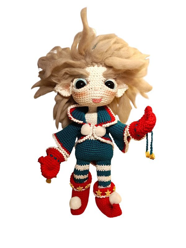Weihnachtselfen Häkelanleitung - Bild 5