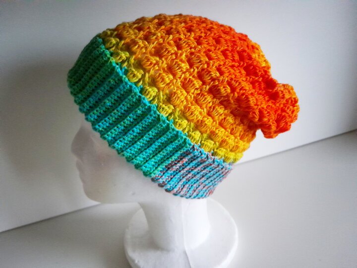 Winterset "Kunterbunt" Schal, Beanie und Handstulpen Häkelanleitung