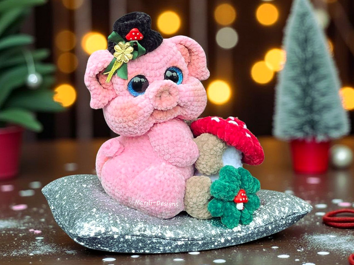 Marzie the lucky pig