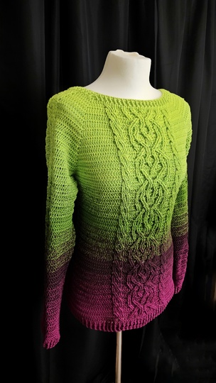 Molly - Hooded Shawl or Sweater