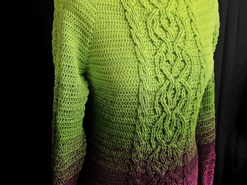 Molly - Hooded Shawl or Sweater