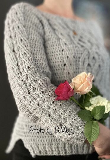 Molly - Hooded Shawl or Sweater