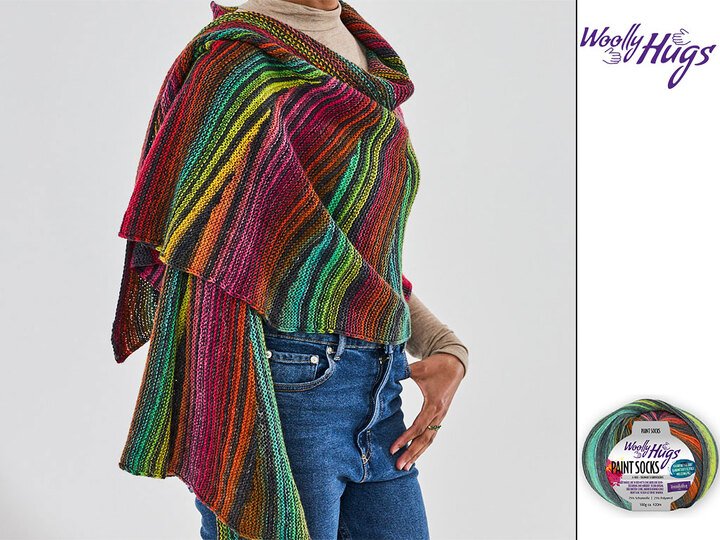 STOLA DANUTA, gestrickt