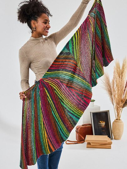 STOLA DANUTA, gestrickt