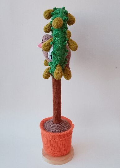 TeaCosyFolk's Partridge in a Pear Tree Table Decoration Knitting Pattern