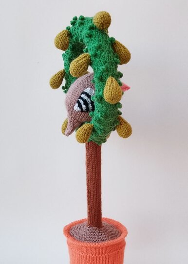 TeaCosyFolk's Partridge in a Pear Tree Table Decoration Knitting Pattern