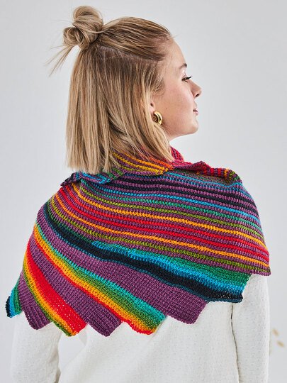 DRACHENSTRAHL DOROTHE …TUNESISCH GEHÄKELT