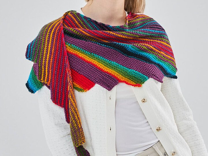 DRACHENSTRAHL DOROTHE …TUNESISCH GEHÄKELT