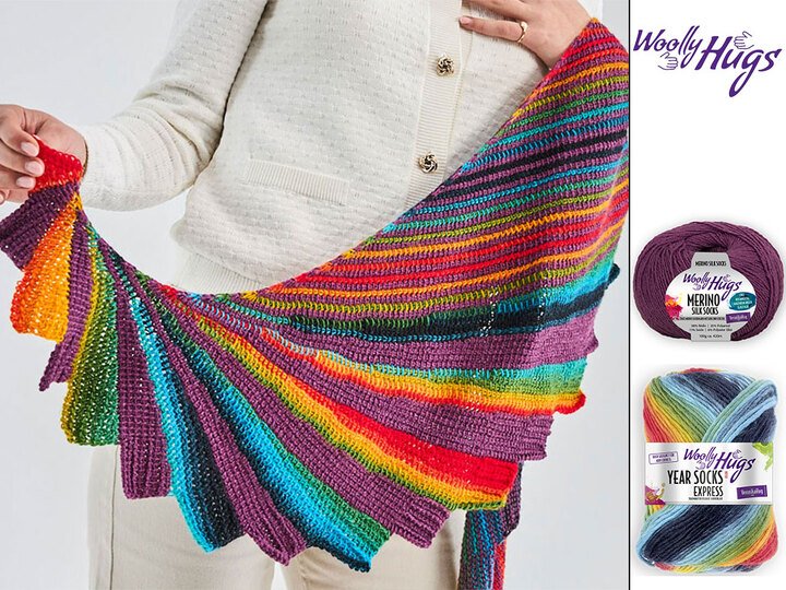 DRACHENSTRAHL DOROTHE …TUNESISCH GEHÄKELT