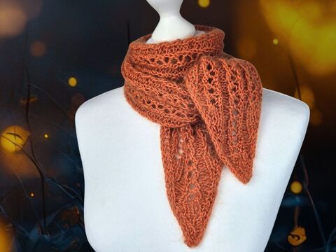 Strickanleitung Pumpkin Glow