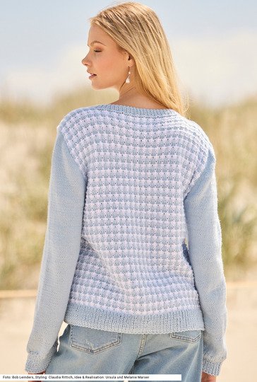 Pulli mit Strukturmuster