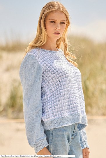 Pulli mit Strukturmuster