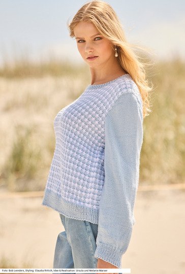 Pulli mit Strukturmuster