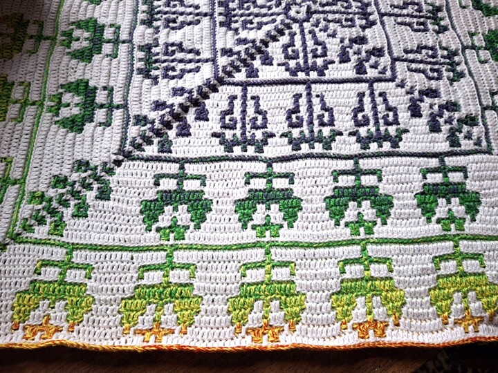 Jahresdecke 2026 häkeln CAL - Vier Jahreszeiten in Mosaiktechnik