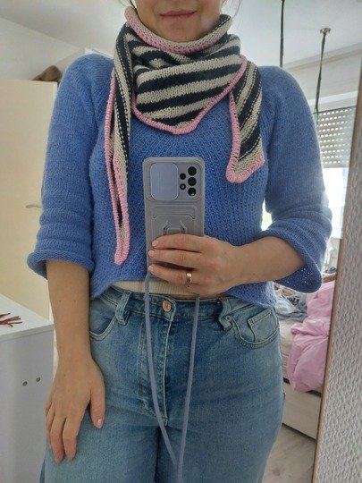 Versa shawl, knitting pattern