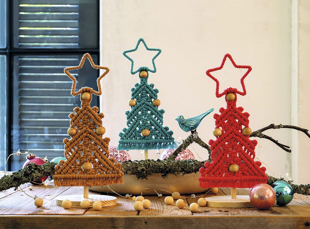 Tannenbäumchen, makramee