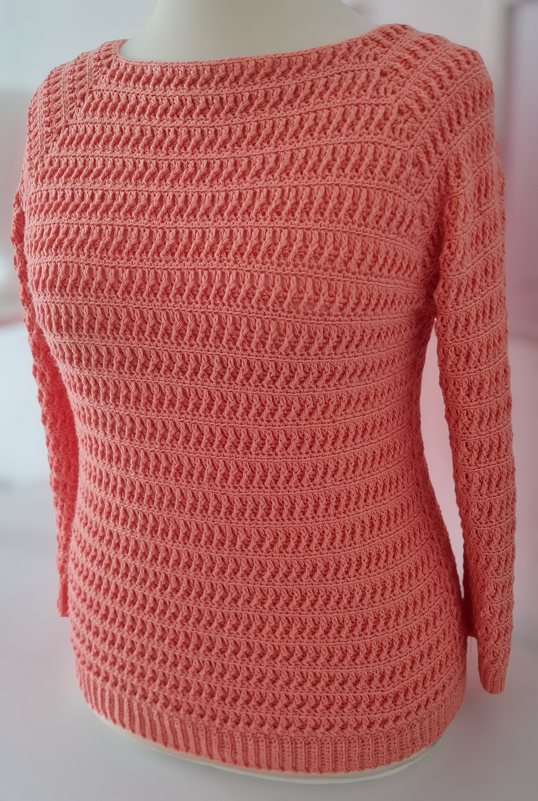 Pullover "Twisted" Häkelanleitung RVO - Bild 7