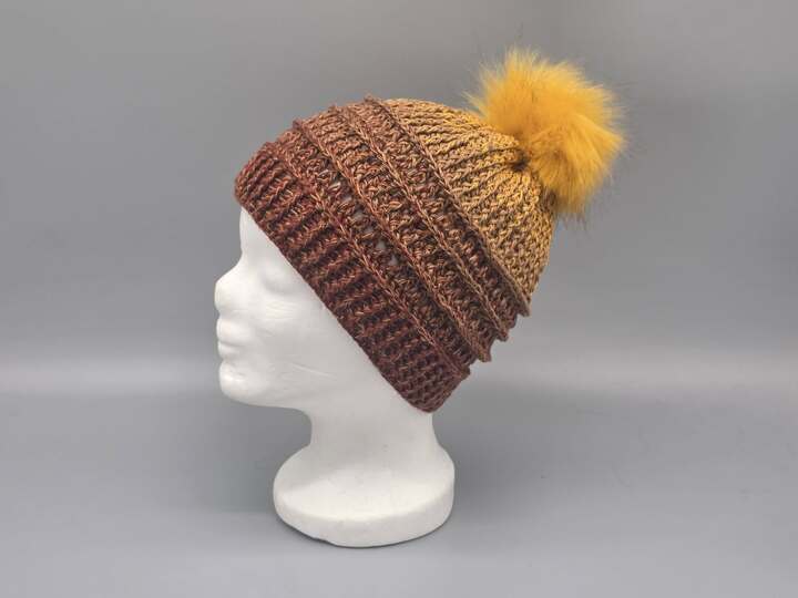 Häkelanleitung Mütze "Abendstern" 2 Varianten