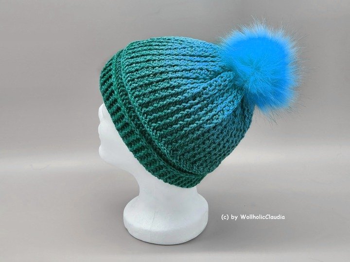 Häkelanleitung Mütze "Abendstern" 2 Varianten