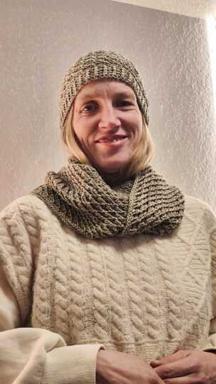 Häkelanleitung Schalkragen Mütze Loop Luvira