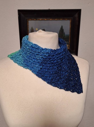 Häkelanleitung Schalkragen Mütze Loop Luvira