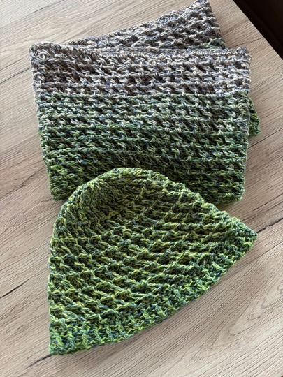 Häkelanleitung Schalkragen Mütze Loop Luvira