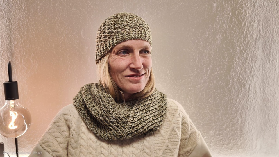 Häkelanleitung Schalkragen Mütze Loop Luvira