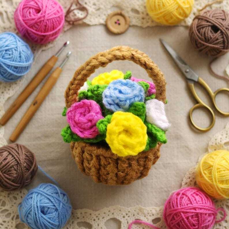 Blumentopf Häkelmuster + PDF & Video Tutorial | nontycrochet - Bild 7