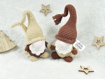Crochet Pattern Christmas Gnome *great gift idea*
