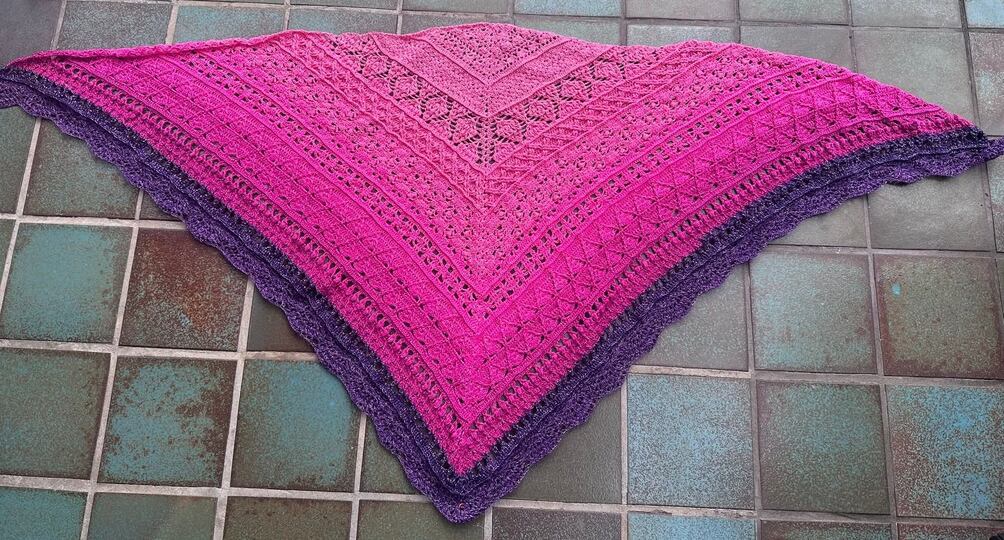 Häkelanleitung Testfeen-Tuch