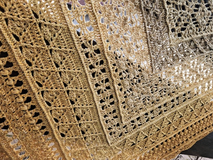 Häkelanleitung Testfeen-Tuch