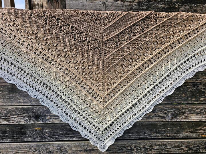 Häkelanleitung Testfeen-Tuch