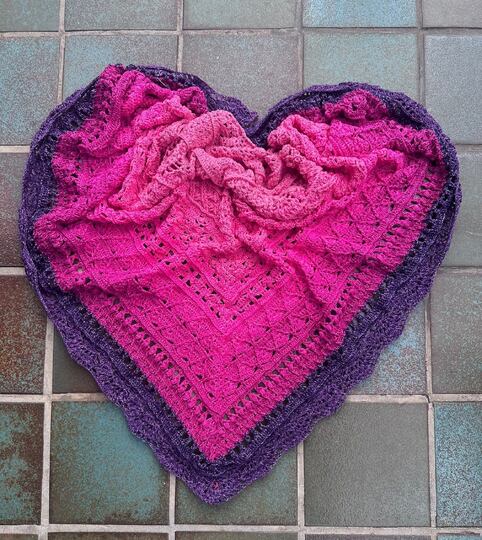 Häkelanleitung Testfeen-Tuch