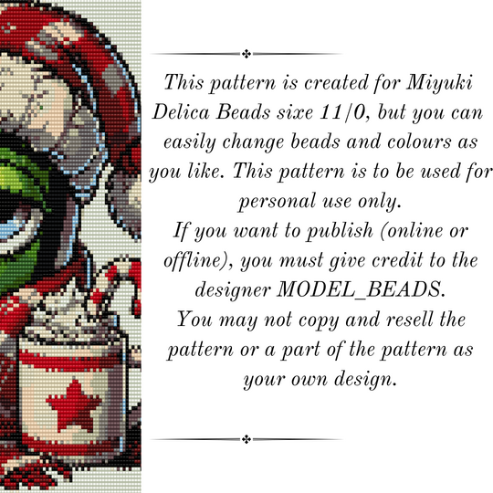 Holiday Snooze Tapestry Pattern