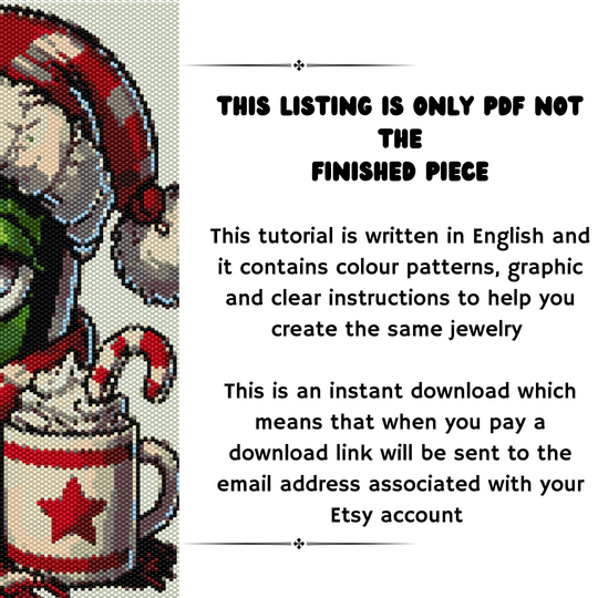 Holiday Snooze Tapestry Pattern