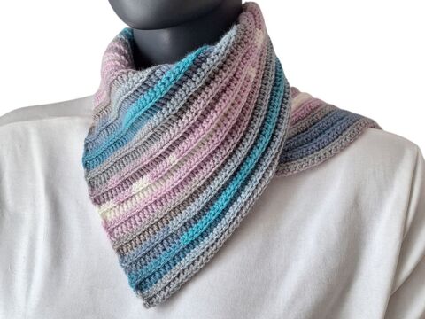 Häkelanleitung Schalkragen, Neckwarmer, Kragenschal, Halssocke  #348