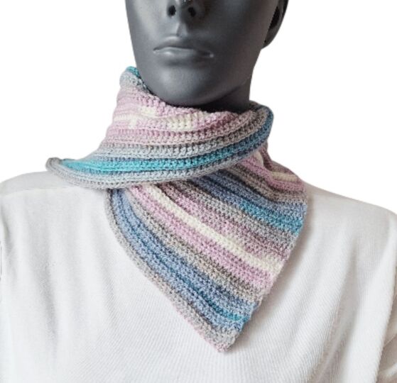 Häkelanleitung Schalkragen, Neckwarmer, Kragenschal, Halssocke  #348