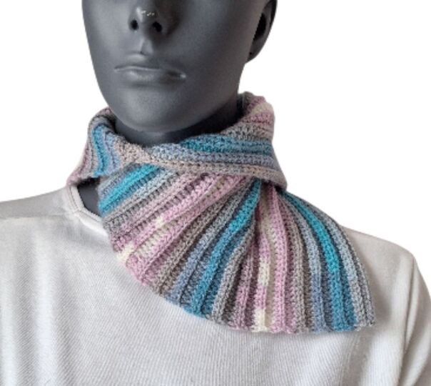 Häkelanleitung Schalkragen, Neckwarmer, Kragenschal, Halssocke  #348