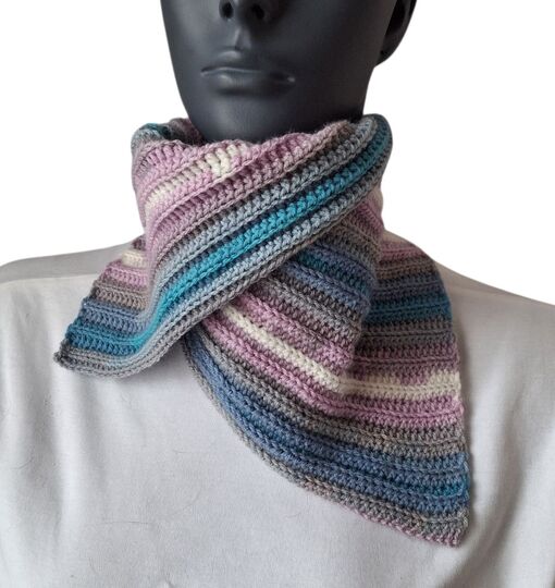 Häkelanleitung Schalkragen, Neckwarmer, Kragenschal, Halssocke  #348