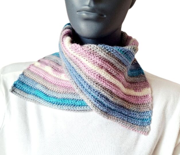 Häkelanleitung Schalkragen, Neckwarmer, Kragenschal, Halssocke  #348